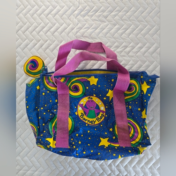 Barney Bag 1994 Vintage Kids - Picture 2 of 8
